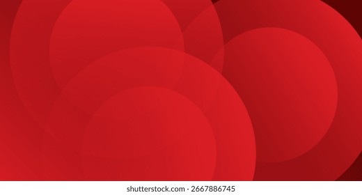 Red modern abstract background. Dynamic shapes composition art