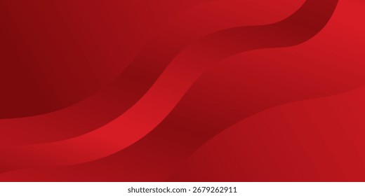 Fundo abstrato moderno vermelho com formas dinâmicas composição arte