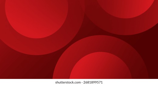 Red modern abstract background. Dynamic shapes composition simple abstract modern