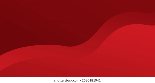 Fundo moderno vermelho com formas dinâmicas composição abstrata