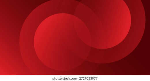 Roter, moderner Hintergrund. Dynamische Formen Zusammensetzung abstrakt einfach modern