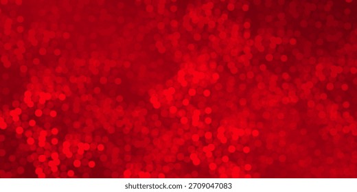 Bokeh moderno rojo de luces sobre fondo negro Vector de arte moderno abstracto