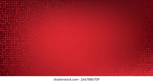 Forma geométrica diagonal moderna roja con semitono. Arte simple texturizado de fibra moderna