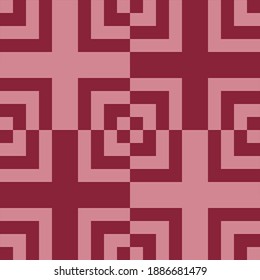 Patrón geométrico rojo moderno para el diseño web. Antecedentes abstractos. Elemento de diseño de vectores.