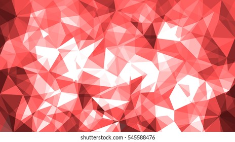 Red modern geometrical abstract background. Geometric background.