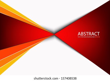 red modern graphic background and orange and yellow line for text and message design on modern web template for artwork