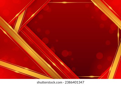 Red Modern Luxury Style Background