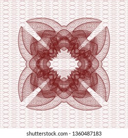 Red money style rosette - Powered by Shutterstock - Get 15% off with code: PIKWIZARD15