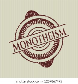 Red Monotheism distress rubber grunge texture seal