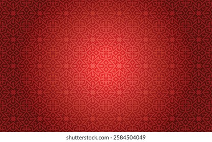 Red mosaic pattern Background, Aztec background