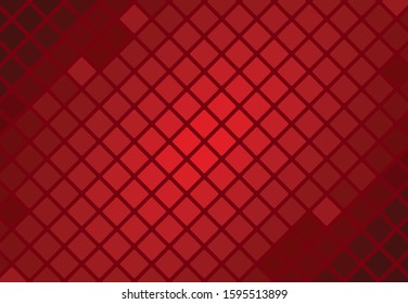 red mosaic pattern tiles background vector 