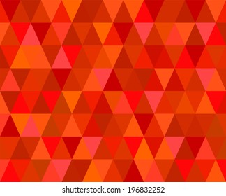 Red Mosaic Tiles Abstract Background