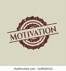 Red Motivation rubber texture