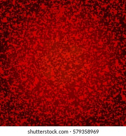 Red mottled background. Vector background with spots