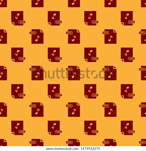 Red Mp3 File Document Download Mp3 Stock Vector Royalty Free 1479932279