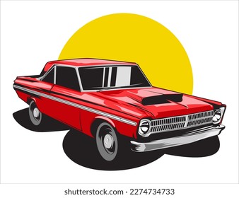 diseño gráfico de la ilustración del vector del músculo rojo
