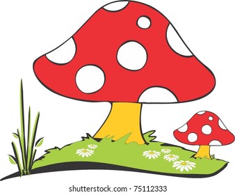 The red mushroom