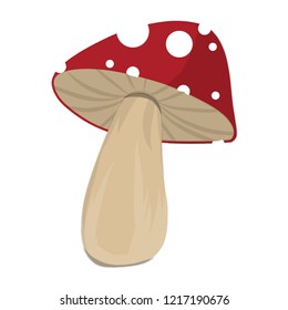 Red Mushroom Vector objects