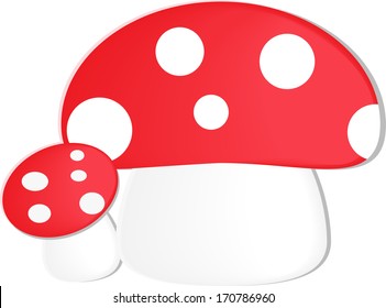Red Mushrooms 