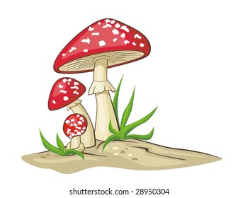 Red Mushrooms