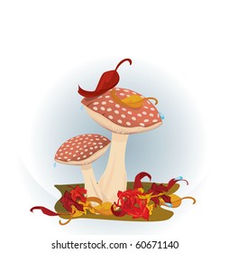 Red Mushrooms