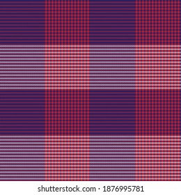 Red Navy Asymmetric Plaid textured seamless pattern suitable for fashion textiles and graphics