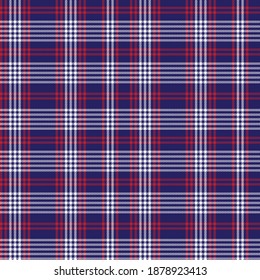 Red Navy Asymmetric Plaid textured seamless pattern suitable for fashion textiles and graphics