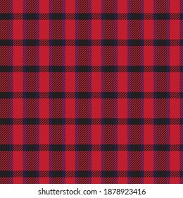 Red Navy Asymmetric Plaid textured seamless pattern suitable for fashion textiles and graphics