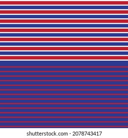 Red Navy Double striped seamless pattern design for fashion textiles and graphics