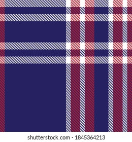 Red Navy Glen Plaid textured seamless pattern suitable for fashion textiles and graphics