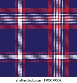 Red Navy Glen Plaid textured seamless pattern suitable for fashion textiles and graphics