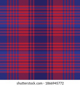 Red Navy Ombre Plaid textured seamless pattern suitable for fashion textiles and graphics