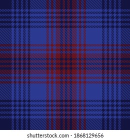 Red Navy Ombre Plaid textured seamless pattern suitable for fashion textiles and graphics