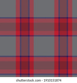 Red Navy Ombre Plaid textured seamless pattern suitable for fashion textiles and graphics