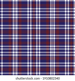 Red Navy Ombre Plaid textured seamless pattern suitable for fashion textiles and graphics