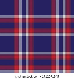 Red Navy Ombre Plaid textured seamless pattern suitable for fashion textiles and graphics