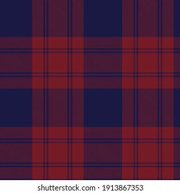 Red Navy Ombre Plaid textured seamless pattern suitable for fashion textiles and graphics