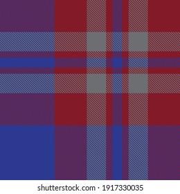 Red Navy Ombre Plaid textured seamless pattern suitable for fashion textiles and graphics
