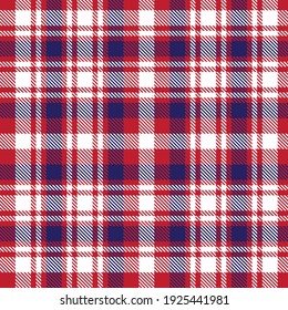 Funda roja y marina, de cuadros, sin soldadura de tartán, adecuada para textiles y gráficos de moda