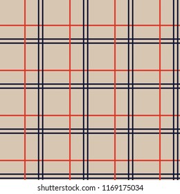 red and navy stripe pattern on grey background