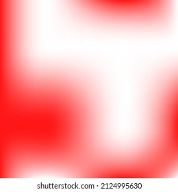 Fondo de degradado de luz de color de neón rojo. Textura Desenfocada En Líquido Y Agudo Blanco. Malla de degradado de moda de Vector brillante. Fondo de color multicolor vibrante con foco nítido.