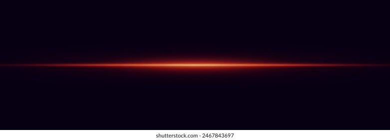 Red neon rays of light. A flash of magical line and glare.