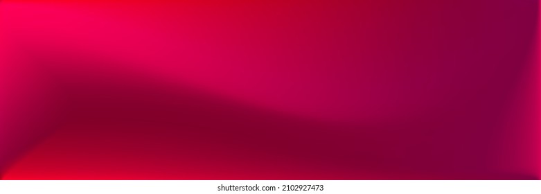 Roter Neon Wavy Gradient Mesh. Farbhelles Neon Wavy Gradient Mesh. Lebhafter heller, glatter Hintergrund. Blank lebendige dunkle unscharfe Textur Illustration. Rosenrotes Blut unscharfer Hintergrund.