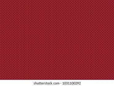 Red net sport wear fabric textile pattern seamless background vector illustration