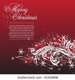 red new year background