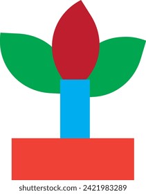 rojo o nill para ilustración