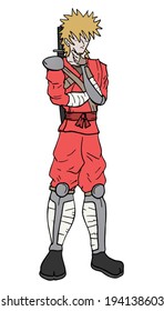 Red ninja