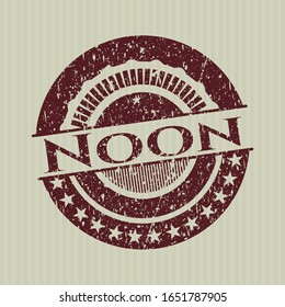 Red Noon with rubber seal texture