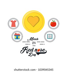 Red nose day design