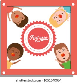 Red nose day design